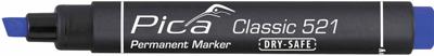 Pica 521/41 Permanent Marker | 2-6mm | Beitel | Blauw | 10 stuks - PI52141