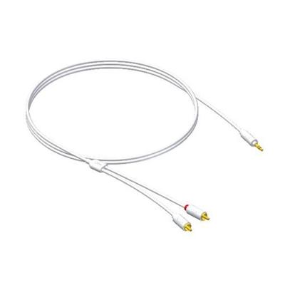 Procab CIP712/2 Verloopkabel 1x Mini-jack naar 2x RCA 2m