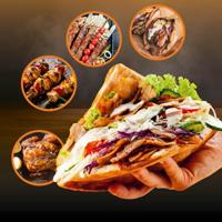 GourmetMaxx 05914 Dönergrill Vast Met grillspies Zwart, RVS - thumbnail