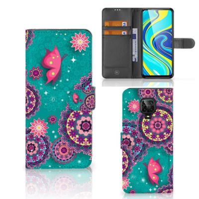 Xiaomi Redmi Note 9 Pro | Note 9S Hoesje Cirkels en Vlinders Xiaomi Redmi Note 9 Pro | Note 9S Hoesje Cirkels en Vlinders