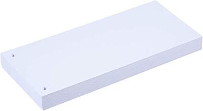 Scheidingsstrook oxford smal 240x105mm 190gr wit Scheidingsstrook oxford smal 240x105mm 190gr wit