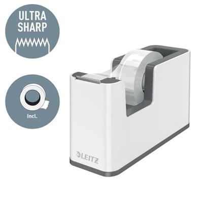 Leitz Plakbanddispenser WOW 5364 Wit, Blauw Rolbreedte (max.): 19 mm Rollengte (max.) 33 m
