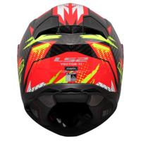 LS2 integraalhelm "ff811 vector ii carbon tantic". helmet ff811 vector ii tantic l red/yellow - thumbnail
