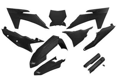 UFO PLAST kappenset trim kit ufo ktm black