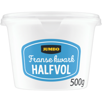 Jumbo Franse Kwark Halfvol 500 g - thumbnail