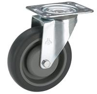 dörner + helmer 715565F Zwenkwiel Wieldiameter: 100 mm Draagvermogen (max.): 150 kg 1 stuk(s) - thumbnail