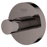 GROHE Essentials Handdoekhaak - rond - hard graphite 40364a01 - thumbnail