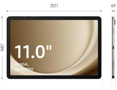 Tablet Samsung Galaxy Tab A9+ Octa Core 8 GB RAM 128 GB Zilver 11"
