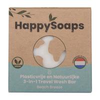 Happysoaps 3-In-1 Travel Wash Bar - Beach Breeze - thumbnail