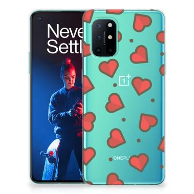 OnePlus 8T | TPU bumper | Hearts OnePlus 8T | TPU bumper | Hearts