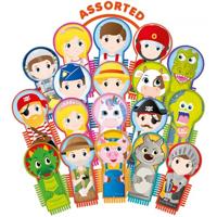 Boti Bloko nopper bouwblokken met figuur, 31dlg. - thumbnail