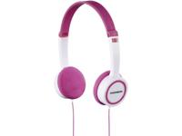 Thomson Kinderhoofdtelefoon On Ear (geluidssterkte 85 dB, ultralicht, speciale pasvorm voor kinderhoofden) roze - thumbnail