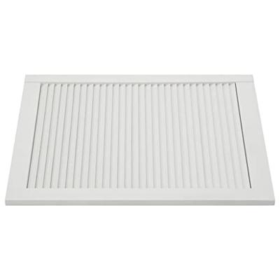 VidaXL Kastdeuren met lamellen 2 st 61,5x49,4 cm grenenhout wit VidaXL Kastdeuren met lamellen 2 st 61,5x49,4 cm grenenhout wit