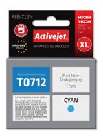 Activejet AEB-712N inkt (vervangt Epson T0712, T0892, T1002; Supreme; 15 ml; blauw) - thumbnail
