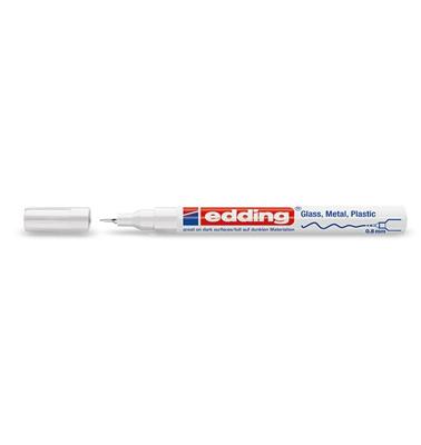 Paintmarker edding 780 oliebasis 0.8mm wit