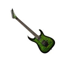 Jackson Pro Plus Series Dinky DKAQ Emerald Green EB elektrische gitaar met gigbag - thumbnail