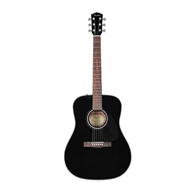 Fender CD-60 V3 Black WN akoestische westerngitaar met koffer