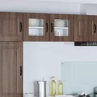 Keukenkast met opslag Kalmar 2 pcs Bruin Eiken 40 x 31 x 40 cm - thumbnail