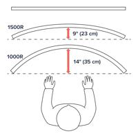 Ergotron 45-693-224 TV-tafelhouder 144,8 cm (57) In hoogte verstelbaar, Kantelbaar - thumbnail