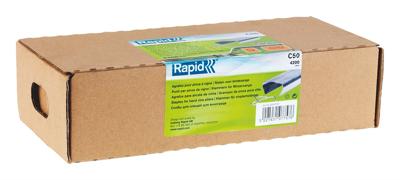 Rapid C50 Hogringen Staal, 4.200 stuks - 40107757 - 40107757 Rapid C50 Hogringen Staal, 4.200 stuks - 40107757 - 40107757