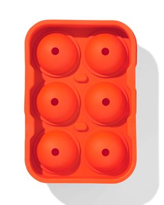 HEMA Ijsblokjesmaker Ballen Siliconen (feloranje)