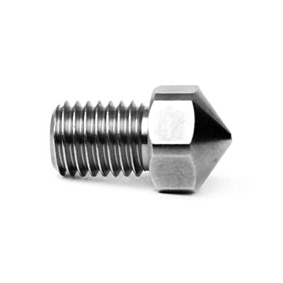 Micro-Swiss MicroSwiss-mondstuk 0,4 mm voor Flashforge Creator Pro2, Creator Max2 Brass Plated Wear Resistant Nozzle 0.4mm M2801-04