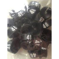 MB zwart/wit 48 voor op kledinghanger - thumbnail