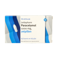 Paracetamol 1000mg zetpil 10 Zetpillen - thumbnail