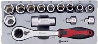 Connex Dopsleutelset Doorsteek 14Dlg - COX580214 - thumbnail