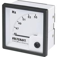 VOLTCRAFT AM-72X72/50HZ AM-72X72/50HZ Analoog inbouwmeetinstrument AM-72x72/50 Hz 45 - 55 Hz Draaispoel - thumbnail