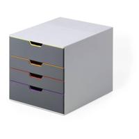 Ladenbox durable varicolor 4 laden grijs - thumbnail