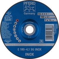 PFERD TOOLS 62217432 E 180-4,1 SG INOX Afbraamschijf gebogen Diameter 180 mm Boordiameter 22.23 mm RVS 10 stuk(s) - thumbnail
