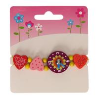 Horloge Hout Hartjes - thumbnail