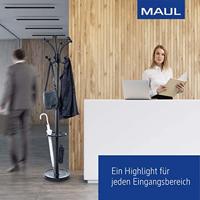 Maul Staande kapstok 9407090 MAULnubis Aantal haken: 20 (Ø x h) 41 cm x 176 cm Staal Zwart 1 stuk(s) - thumbnail