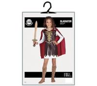 Warrior Kostuum Met Cape Kind - thumbnail