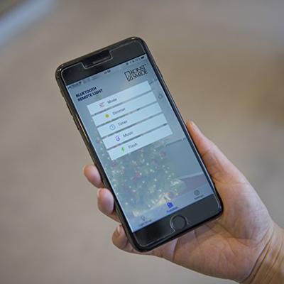Konstsmide 6578-870 LED-boommantel met app Binnen Energielabel: G (A - G) werkt op het lichtnet Aantal lampen 240 LED Barnsteen