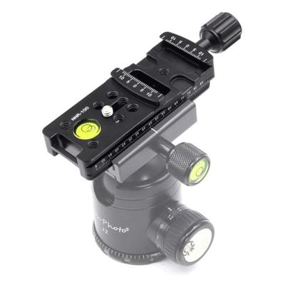 NNR-100 Multi-Purpose 100mm nodal Rail Slide Plate QR klem macro panoramische beugel