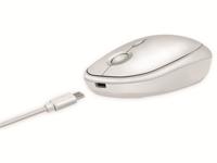 LogiLink ID0205 Muis Bluetooth, Radiografisch Optisch Wit 1600 dpi Oplaadbaar - thumbnail