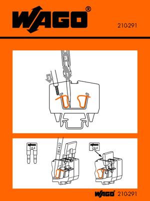 WAGO 210-291 Onderhoudslabels 100 stuk(s)