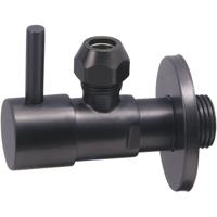 Wiesbaden Hoekstopkraan Xellanz Minimal 1/2 x 3/8 Of Knel 10 mm Gunmetal - thumbnail