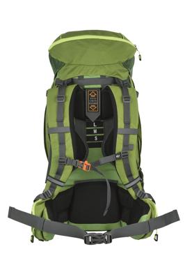 DÖRR Rugzak Outdoor Pro 65 + Pro 15 65 l (b x h x d) 350 x 750 x 250 mm Groen 464016