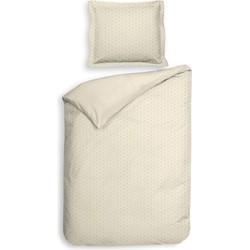 Heckett Lane Dekbedovertrek Katoen Satijn Punto - off white 140x200/220cm Heckett Lane Dekbedovertrek Katoen Satijn Punto - off white 140x200/220cm