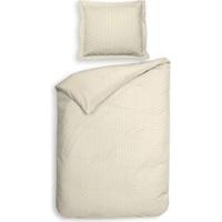 Heckett Lane Dekbedovertrek Katoen Satijn Punto - off white 140x200/220cm - thumbnail