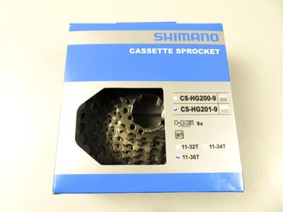 Shimano cs-hg201 11-36 9s