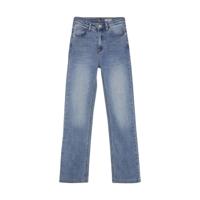 Indian Blue Jeans Winter jeansbroek meisjes - blauw - wide straight fit - thumbnail