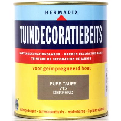 Tuindecoratiebeits 715 pure taup 750 ml Hermadix - Hermadix