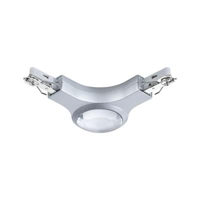 Paulmann 95485 230V-railsysteemcomponenten L-verbinder Chroom (mat)