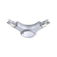 Paulmann 95485 230V-railsysteemcomponenten L-verbinder Chroom (mat) - thumbnail