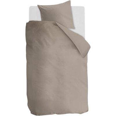 Dekbedovertrek Cotton Uni Taupe 140x200/220