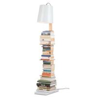 its about RoMi Vloerlamp 'Cambridge' met plankjes, kleur Wit - thumbnail